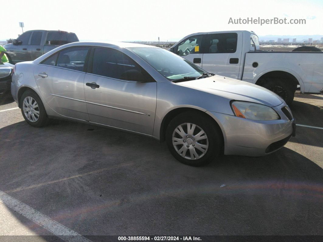 2006 Pontiac G6   Silver vin: 1G2ZG578564234541