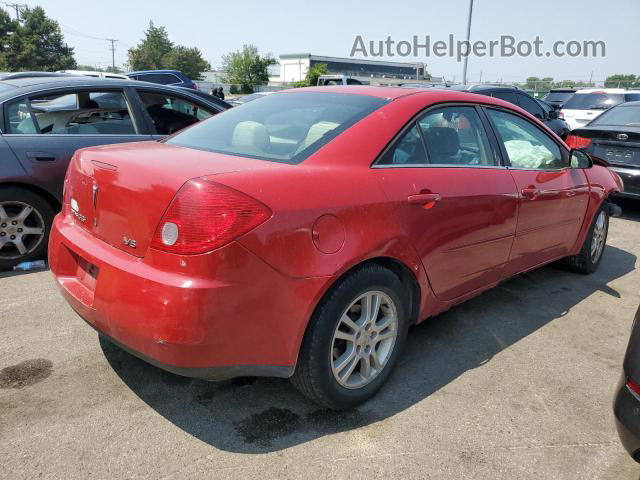 2006 Pontiac G6 Se1 Красный vin: 1G2ZG578964140324