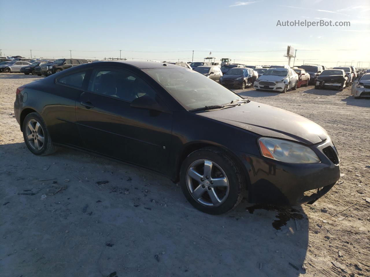 2006 Pontiac G6 Gt Black vin: 1G2ZH158164138401