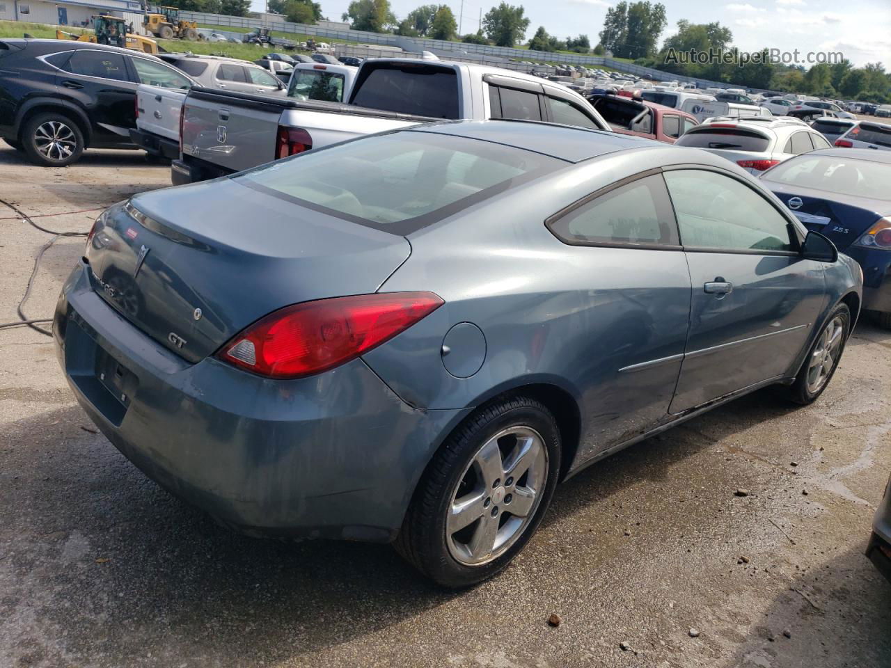 2006 Pontiac G6 Gt Gray vin: 1G2ZH158264146958