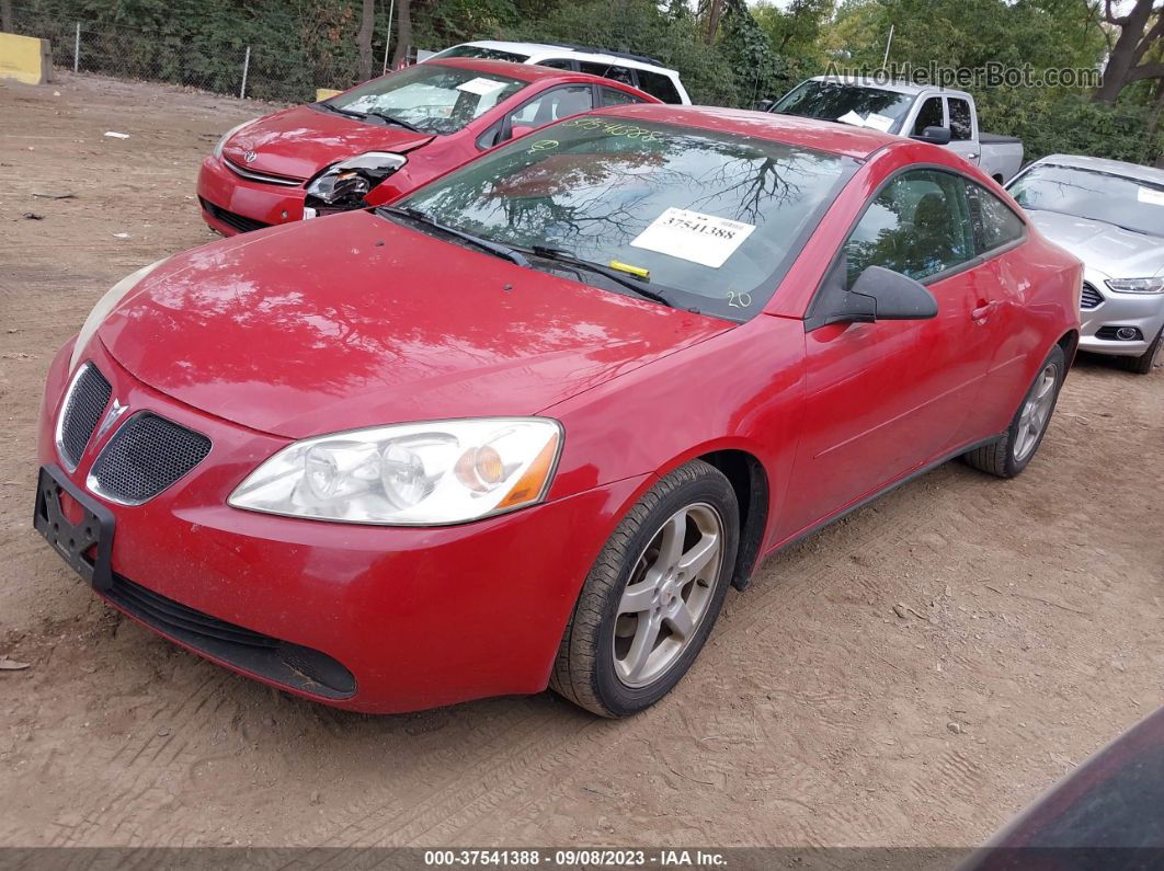 2006 Pontiac G6 Gt Red vin: 1G2ZH158264197599