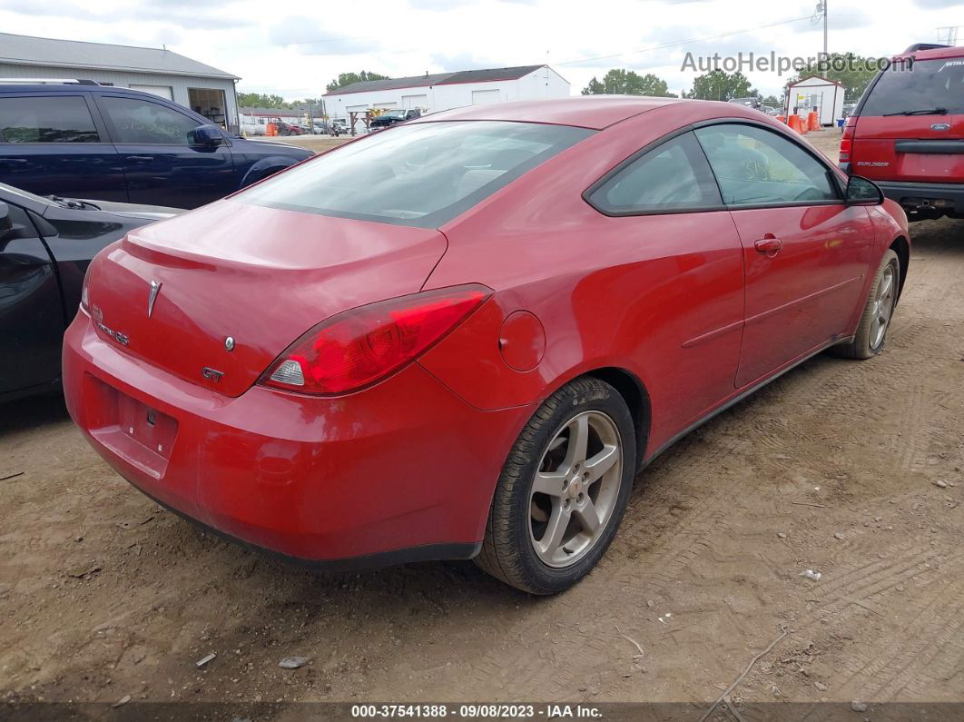 2006 Pontiac G6 Gt Red vin: 1G2ZH158264197599