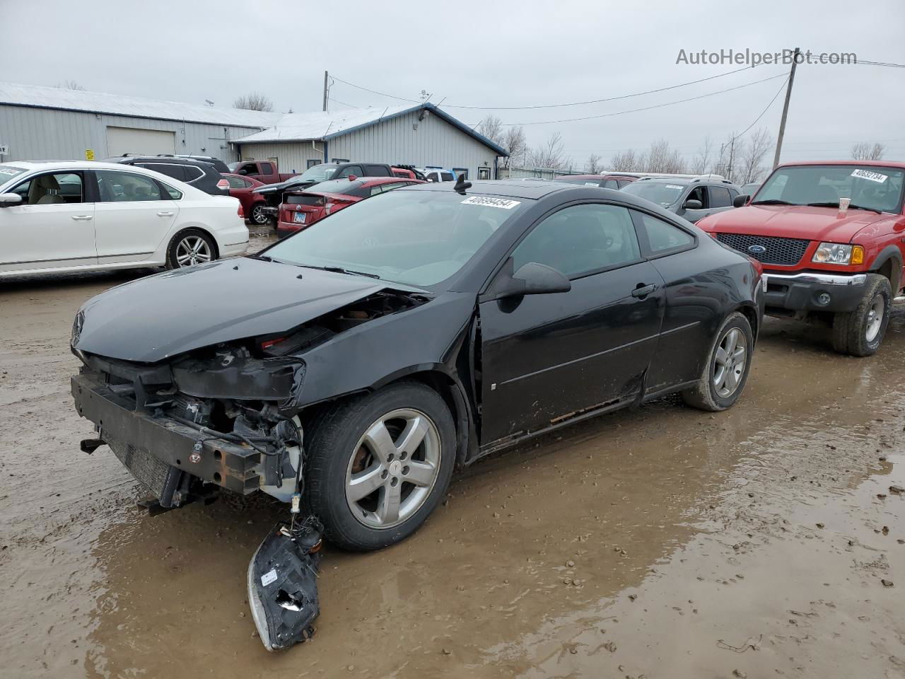 2006 Pontiac G6 Gt Black vin: 1G2ZH158364211204