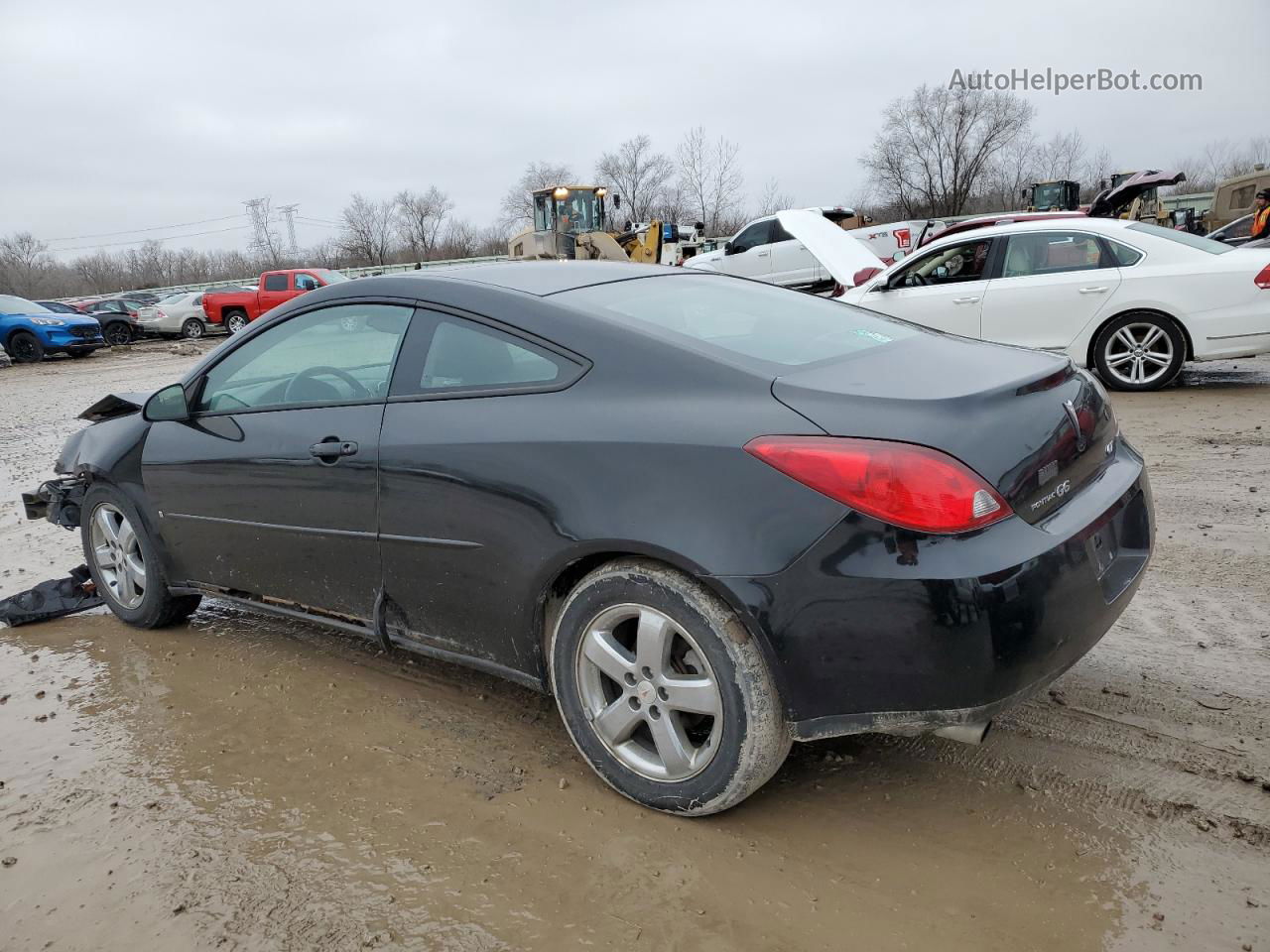 2006 Pontiac G6 Gt Черный vin: 1G2ZH158364211204