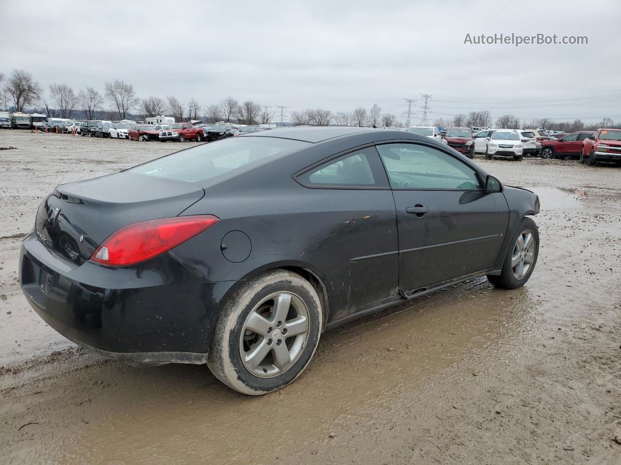 2006 Pontiac G6 Gt Черный vin: 1G2ZH158364211204