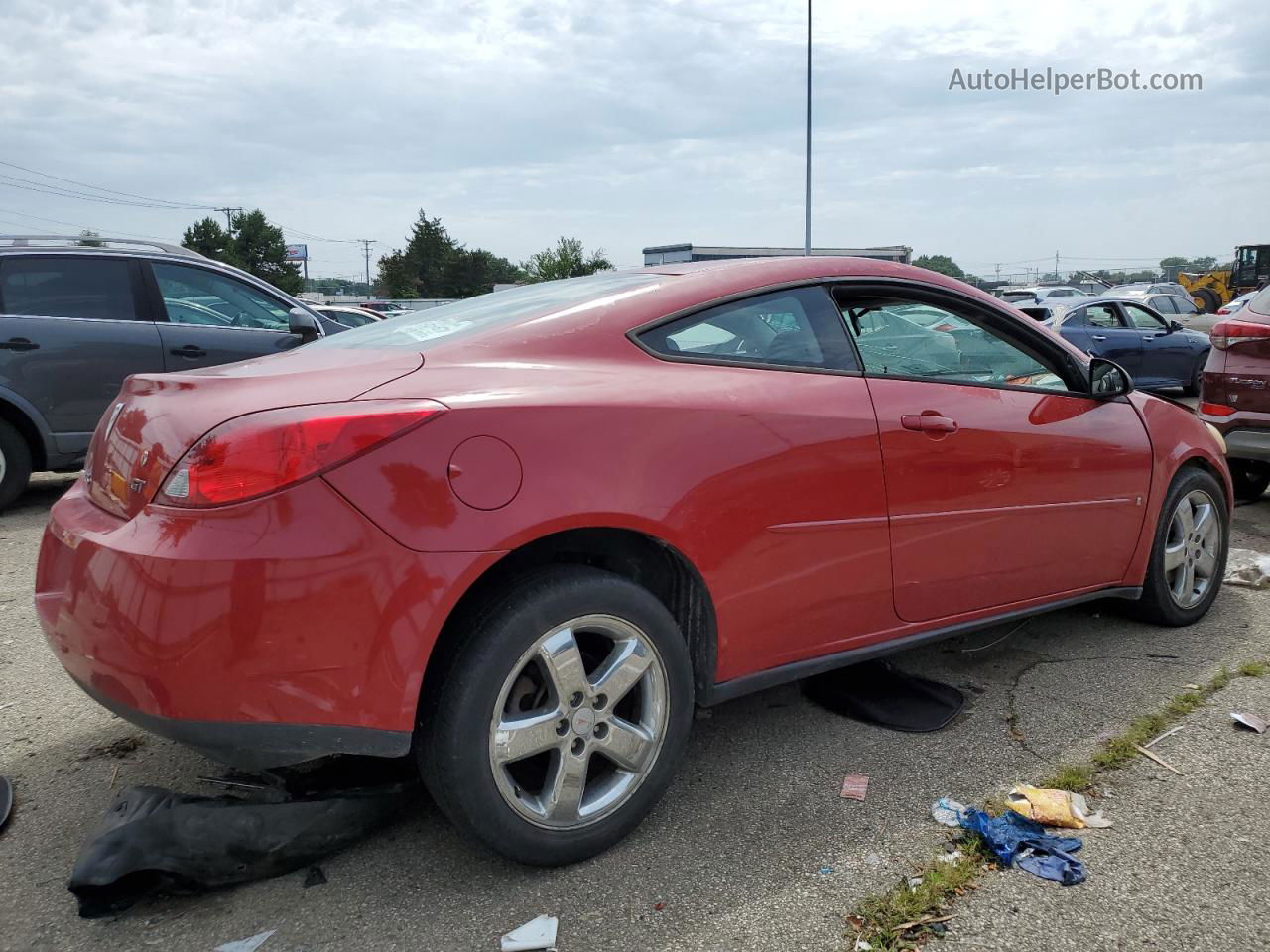 2006 Pontiac G6 Gt Red vin: 1G2ZH158664134571