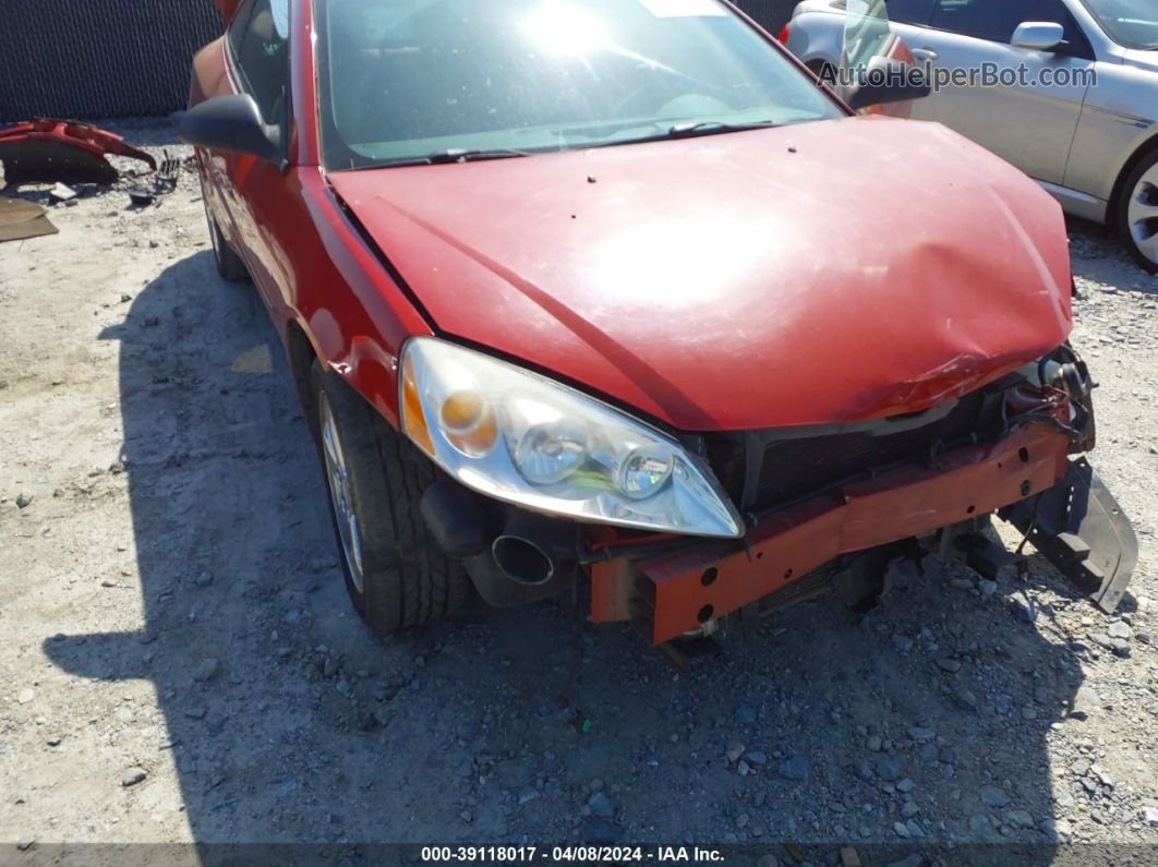 2006 Pontiac G6 Gt Red vin: 1G2ZH158664184547