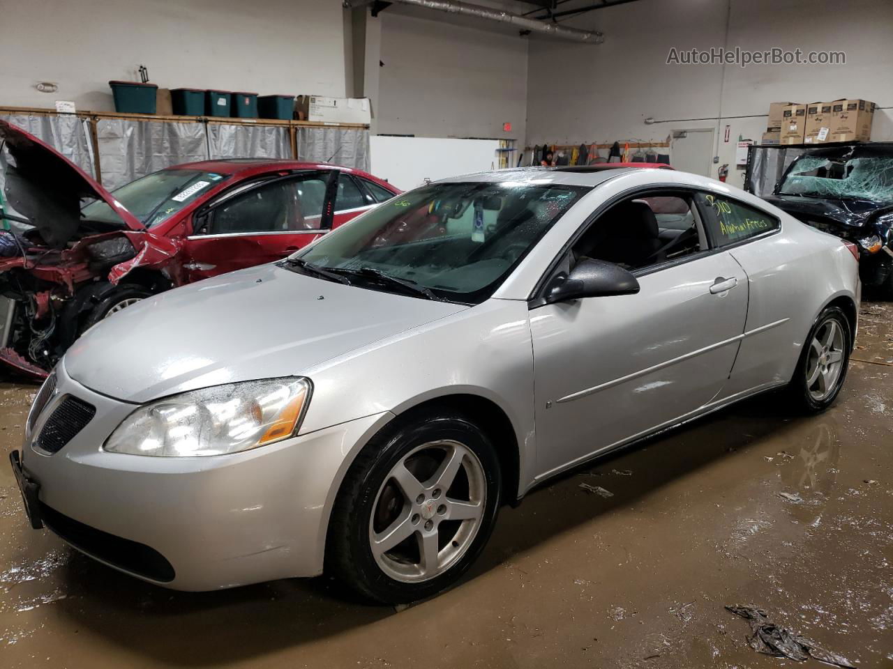 2006 Pontiac G6 Gt Серебряный vin: 1G2ZH158864146348