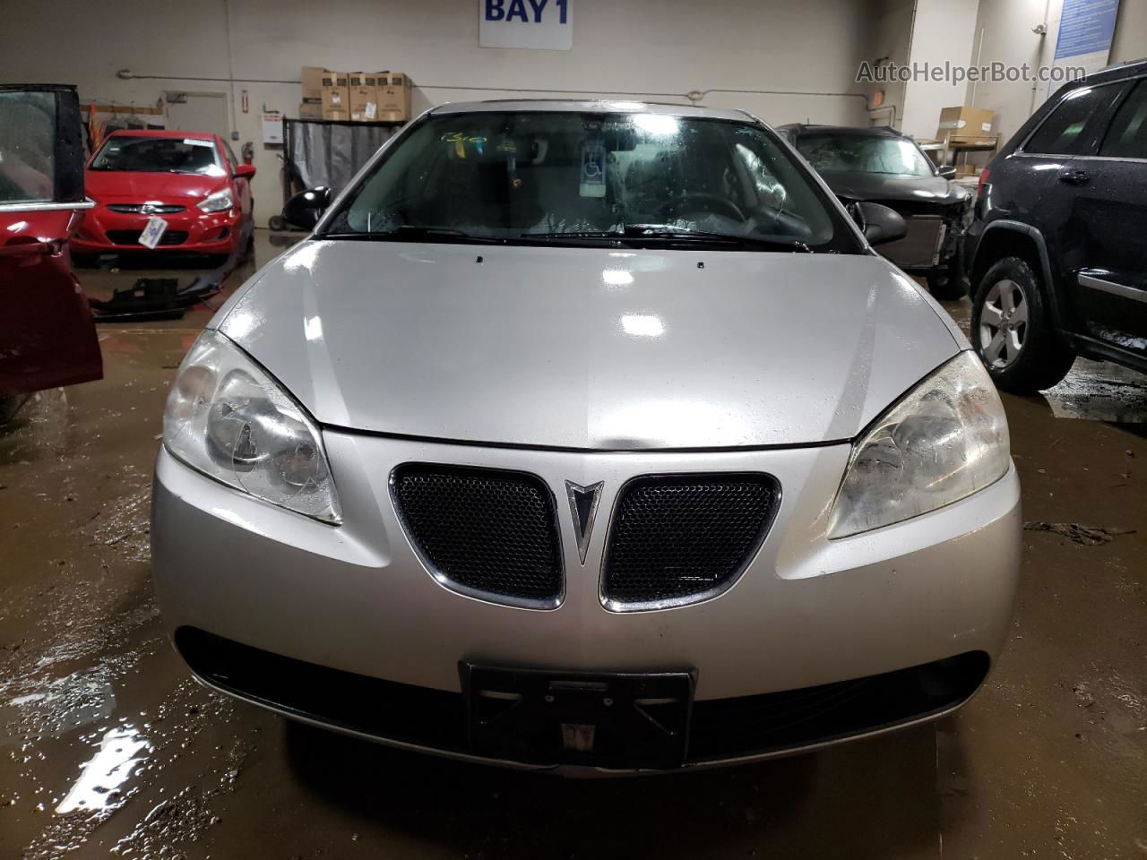 2006 Pontiac G6 Gt Silver vin: 1G2ZH158864146348