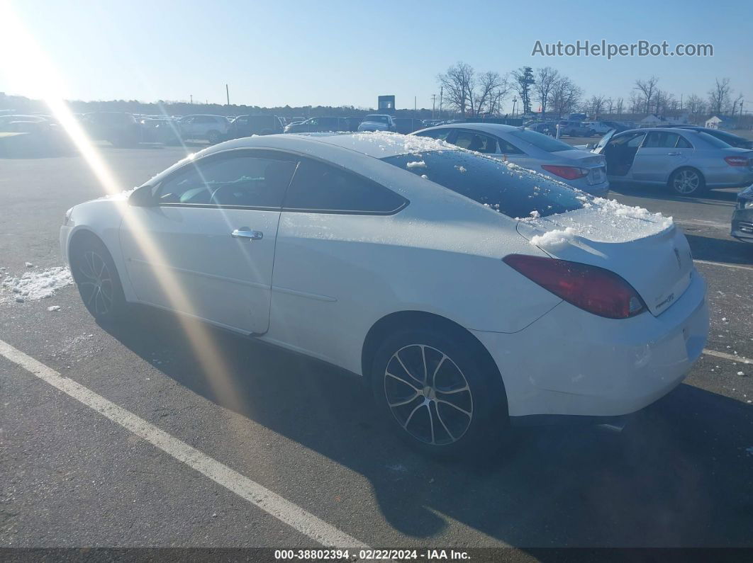 2006 Pontiac G6 Gt White vin: 1G2ZH158864146625