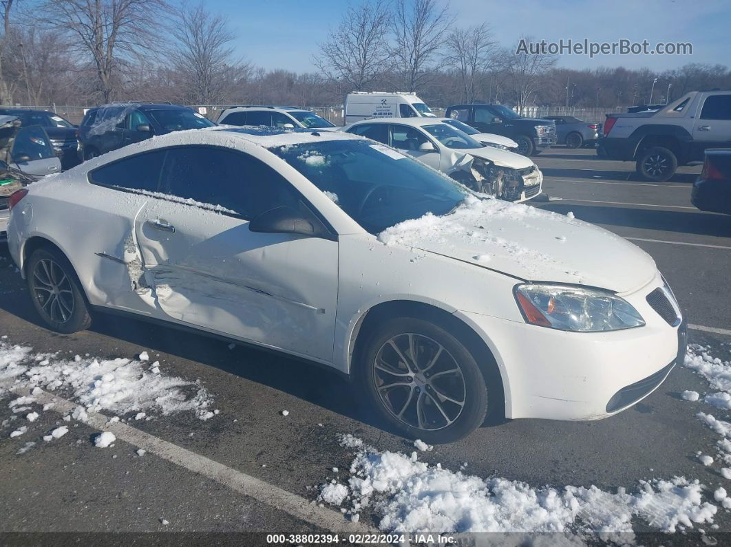 2006 Pontiac G6 Gt Белый vin: 1G2ZH158864146625