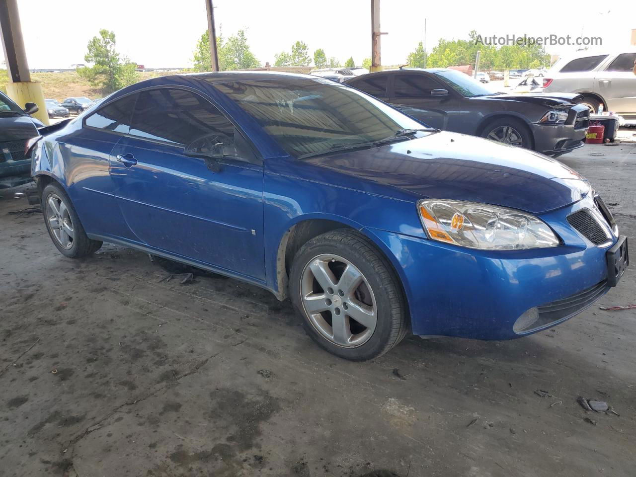 2006 Pontiac G6 Gt Blue vin: 1G2ZH158X64183157