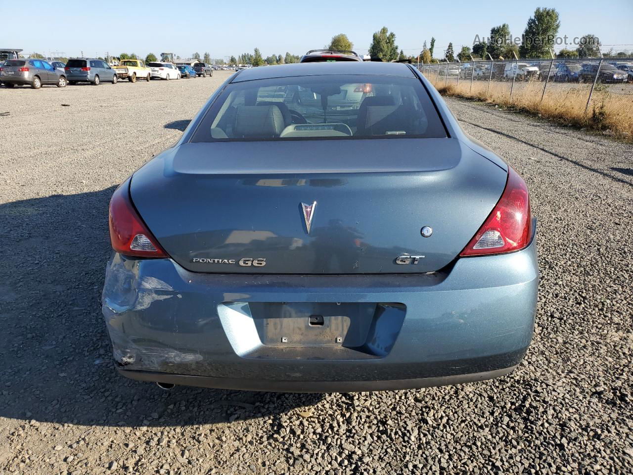 2006 Pontiac G6 Gt Blue vin: 1G2ZH178364149204