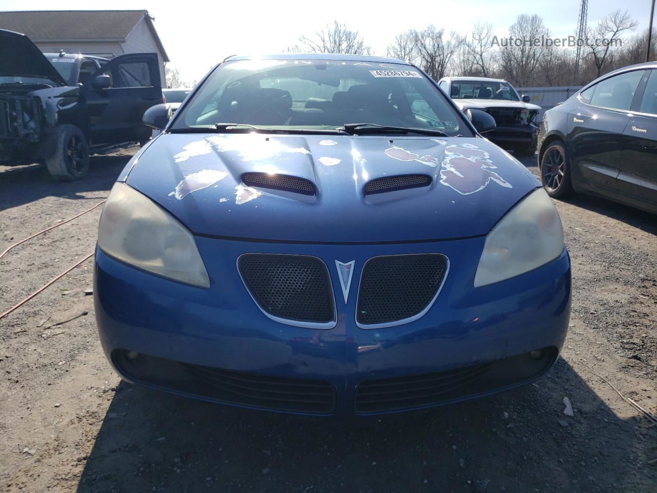 2006 Pontiac G6 Gt Blue vin: 1G2ZH178364242790