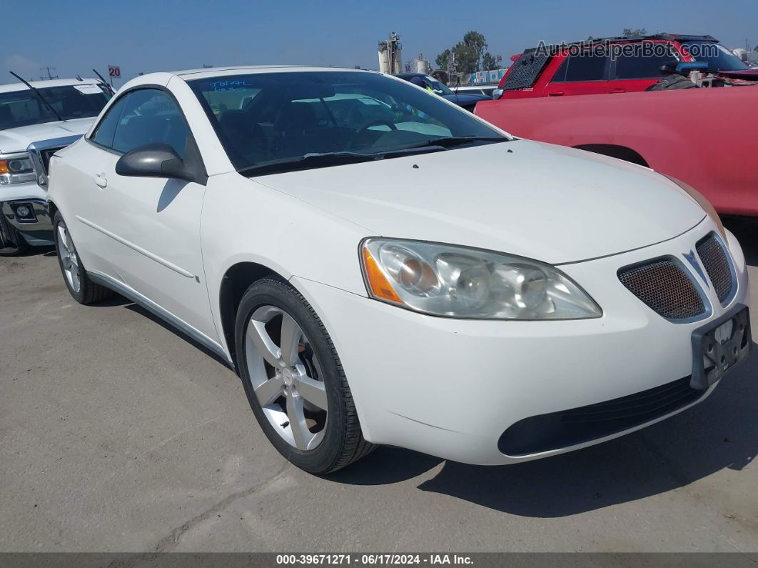 2006 Pontiac G6 Gt Белый vin: 1G2ZH368864280996