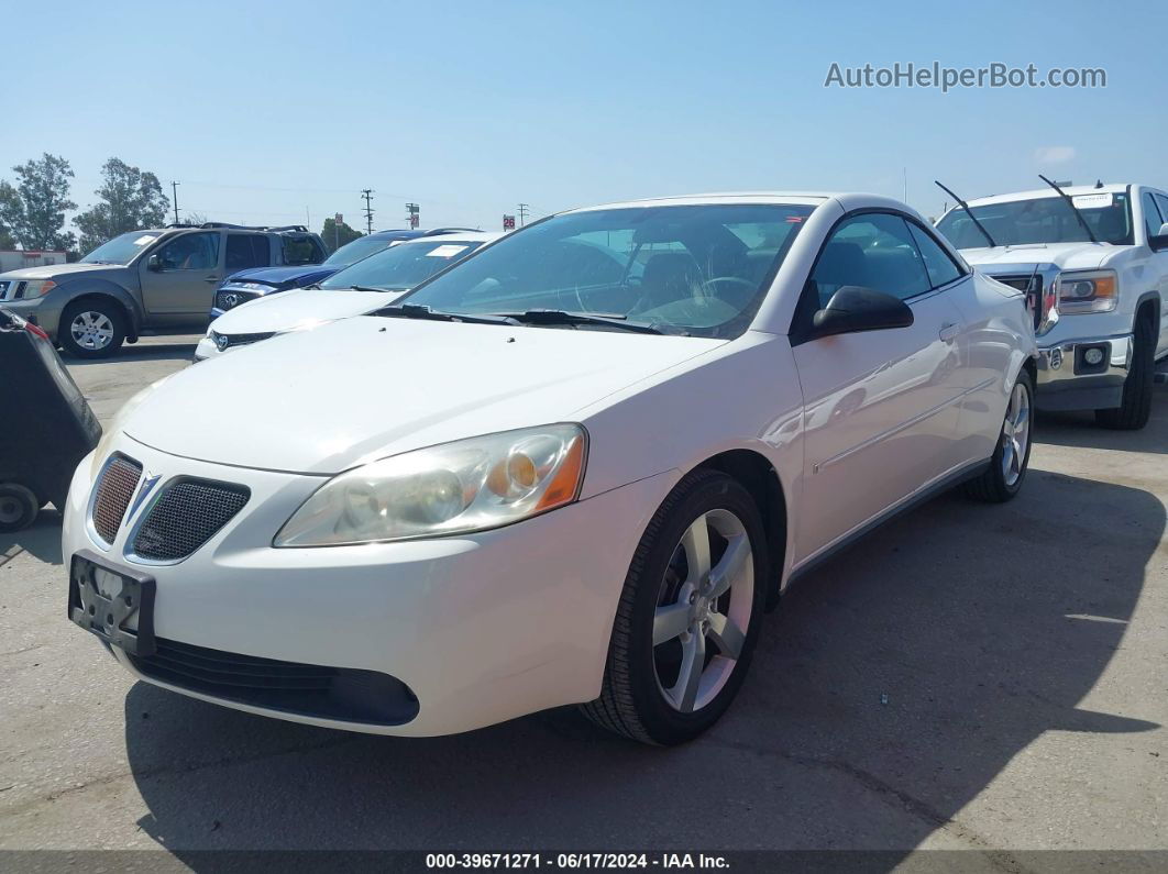 2006 Pontiac G6 Gt White vin: 1G2ZH368864280996