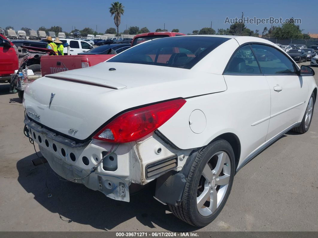 2006 Pontiac G6 Gt White vin: 1G2ZH368864280996