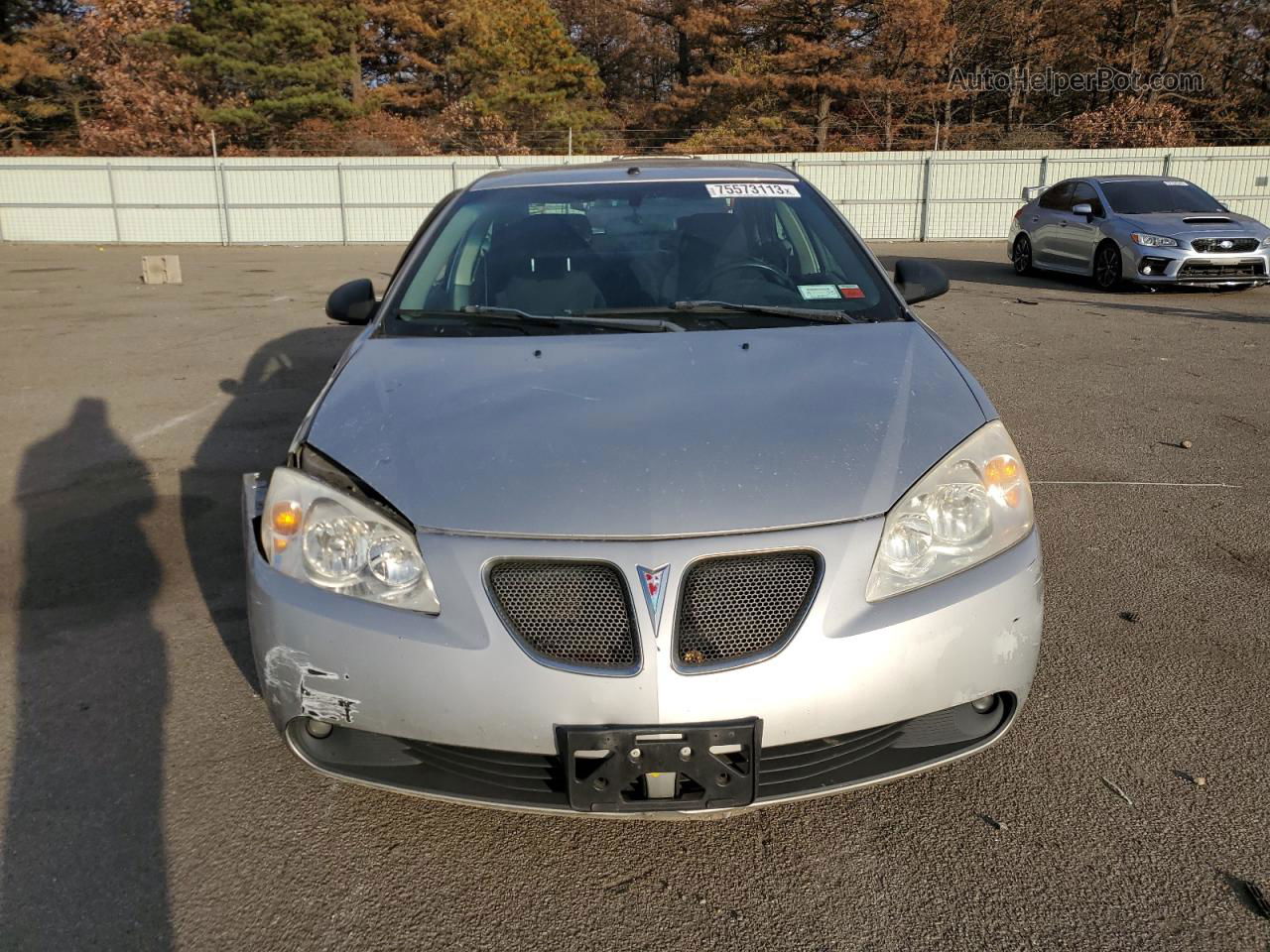 2006 Pontiac G6 Gt Silver vin: 1G2ZH558064119216