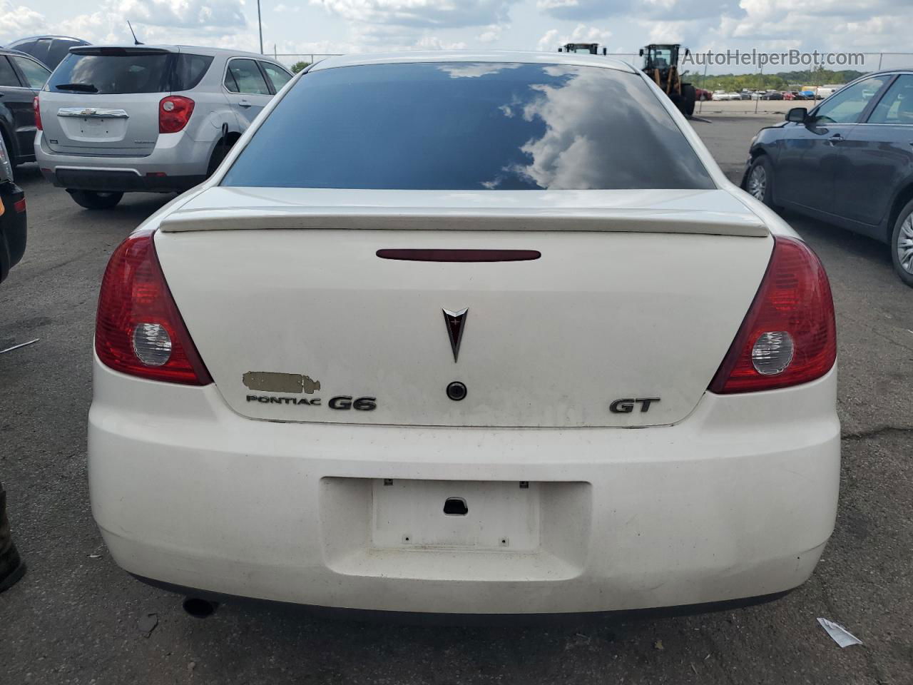 2006 Pontiac G6 Gt White vin: 1G2ZH558064155391