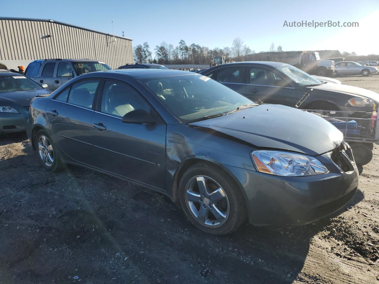 2006 Pontiac G6 Gt Gray vin: 1G2ZH558164152726