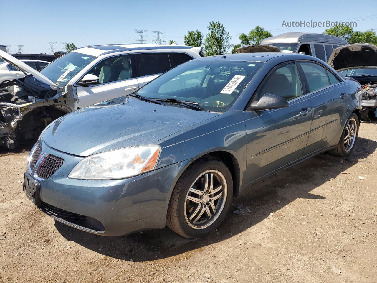 2006 Pontiac G6 Gt Blue vin: 1G2ZH558264199019