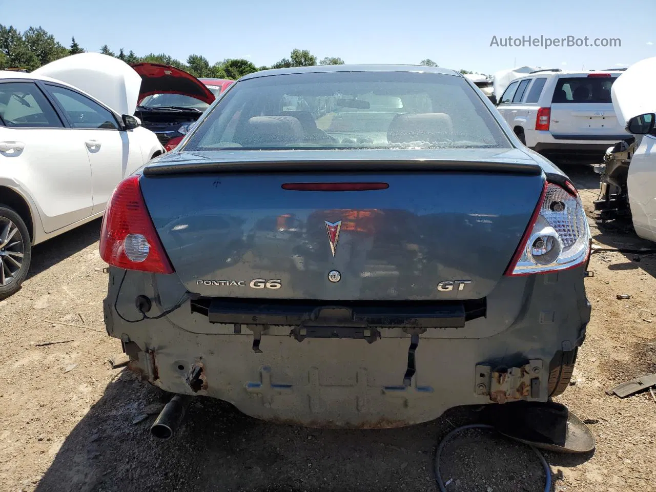 2006 Pontiac G6 Gt Blue vin: 1G2ZH558264199019