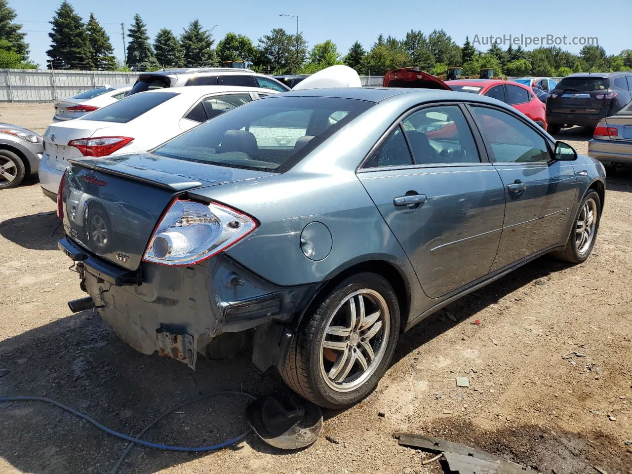 2006 Pontiac G6 Gt Blue vin: 1G2ZH558264199019