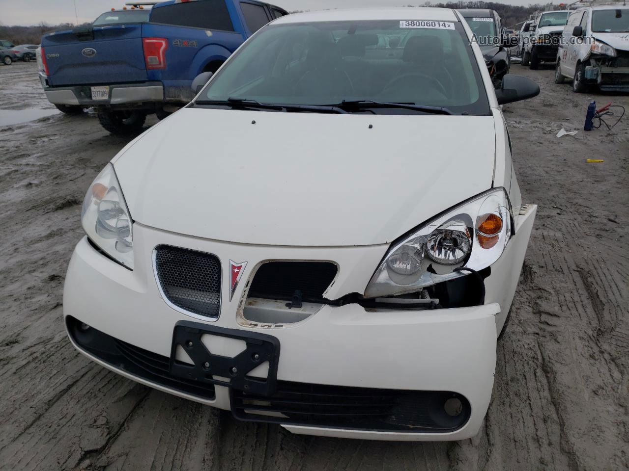 2006 Pontiac G6 Gt White vin: 1G2ZH558264222296