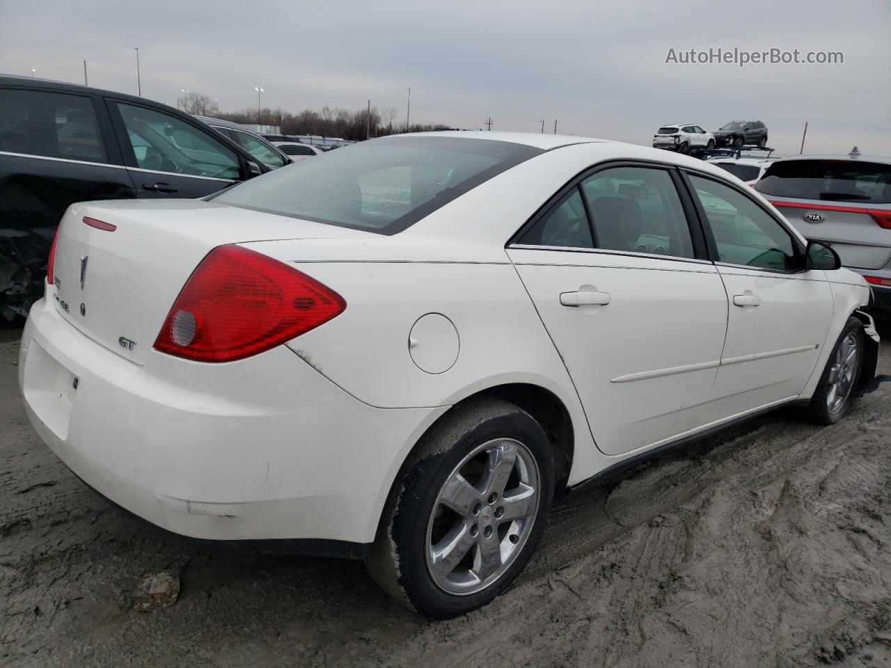 2006 Pontiac G6 Gt White vin: 1G2ZH558264222296