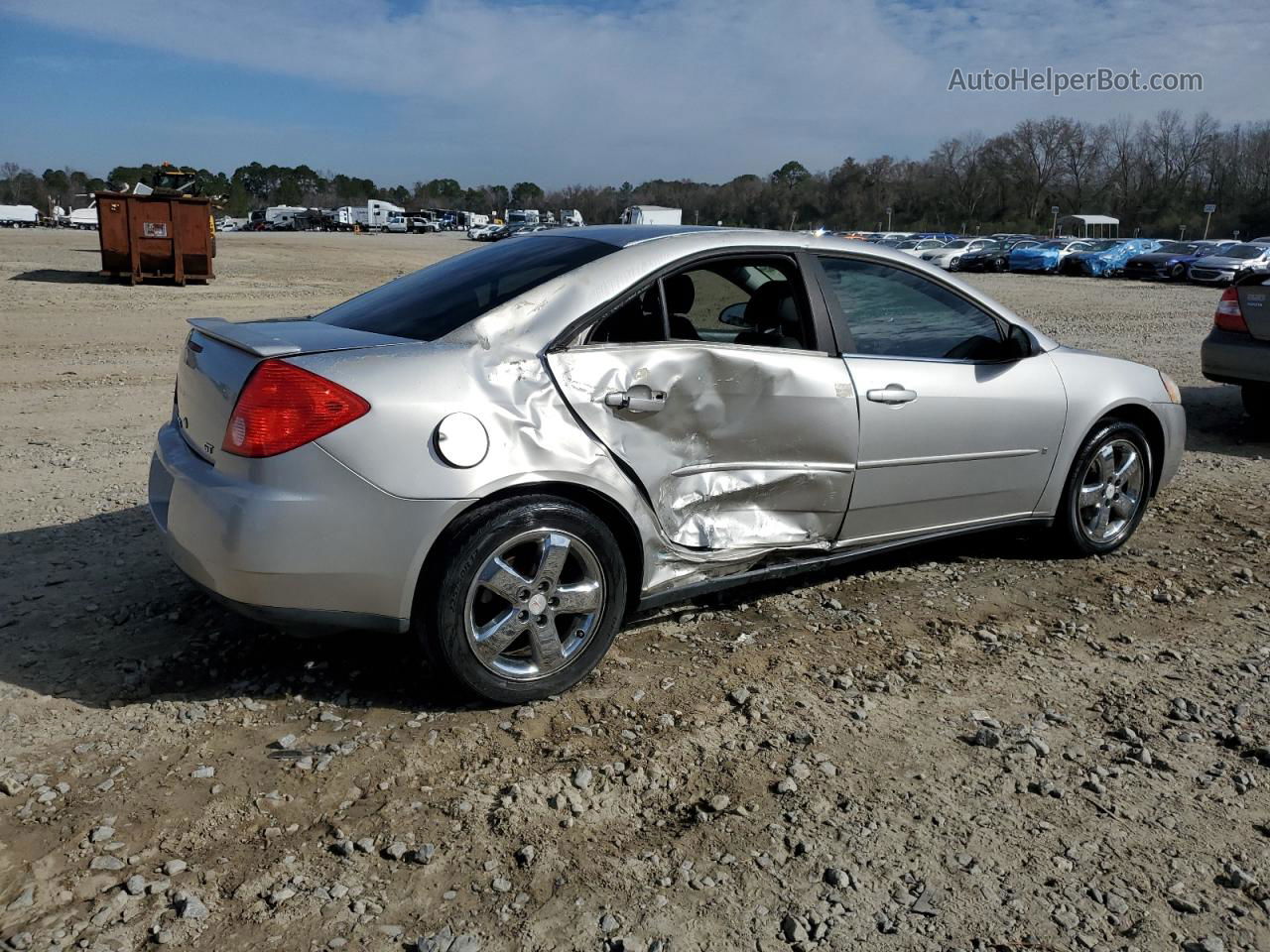 2006 Pontiac G6 Gt Серебряный vin: 1G2ZH558664184085