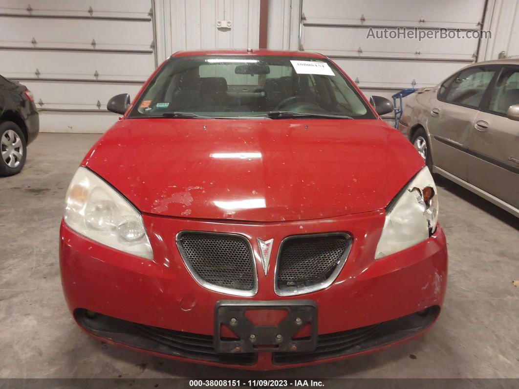 2006 Pontiac G6 Gt Red vin: 1G2ZH558764254287