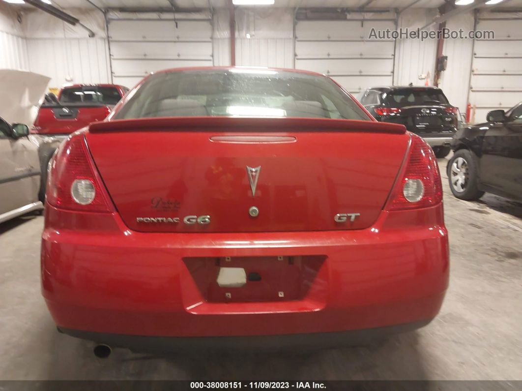 2006 Pontiac G6 Gt Red vin: 1G2ZH558764254287