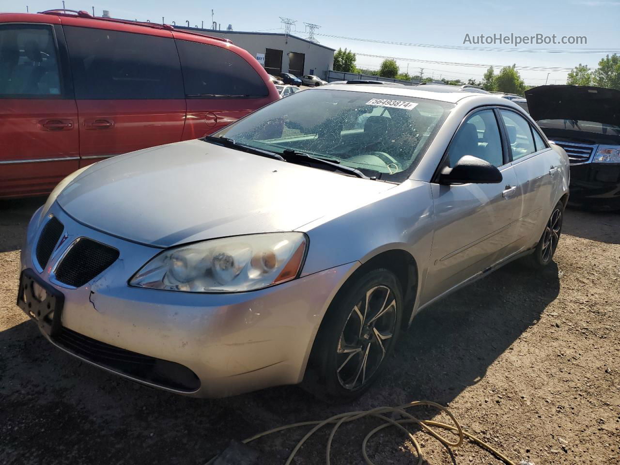 2006 Pontiac G6 Gt Silver vin: 1G2ZH558864116127