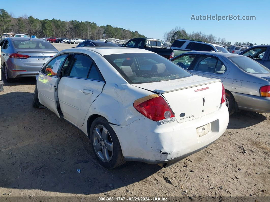 2006 Pontiac G6 Gt White vin: 1G2ZH558964100728