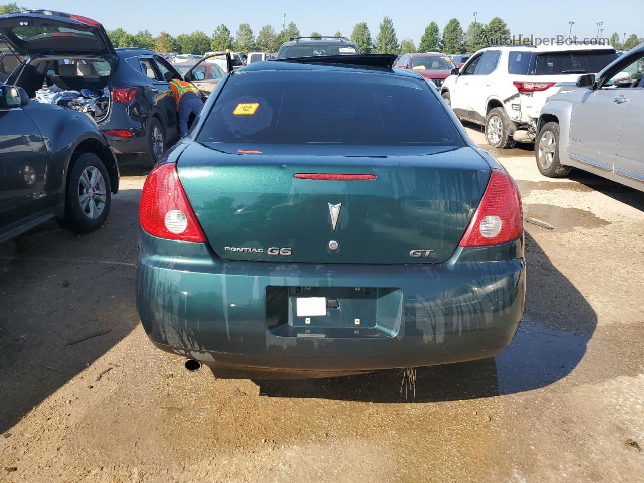 2006 Pontiac G6 Gt Green vin: 1G2ZH558964143093