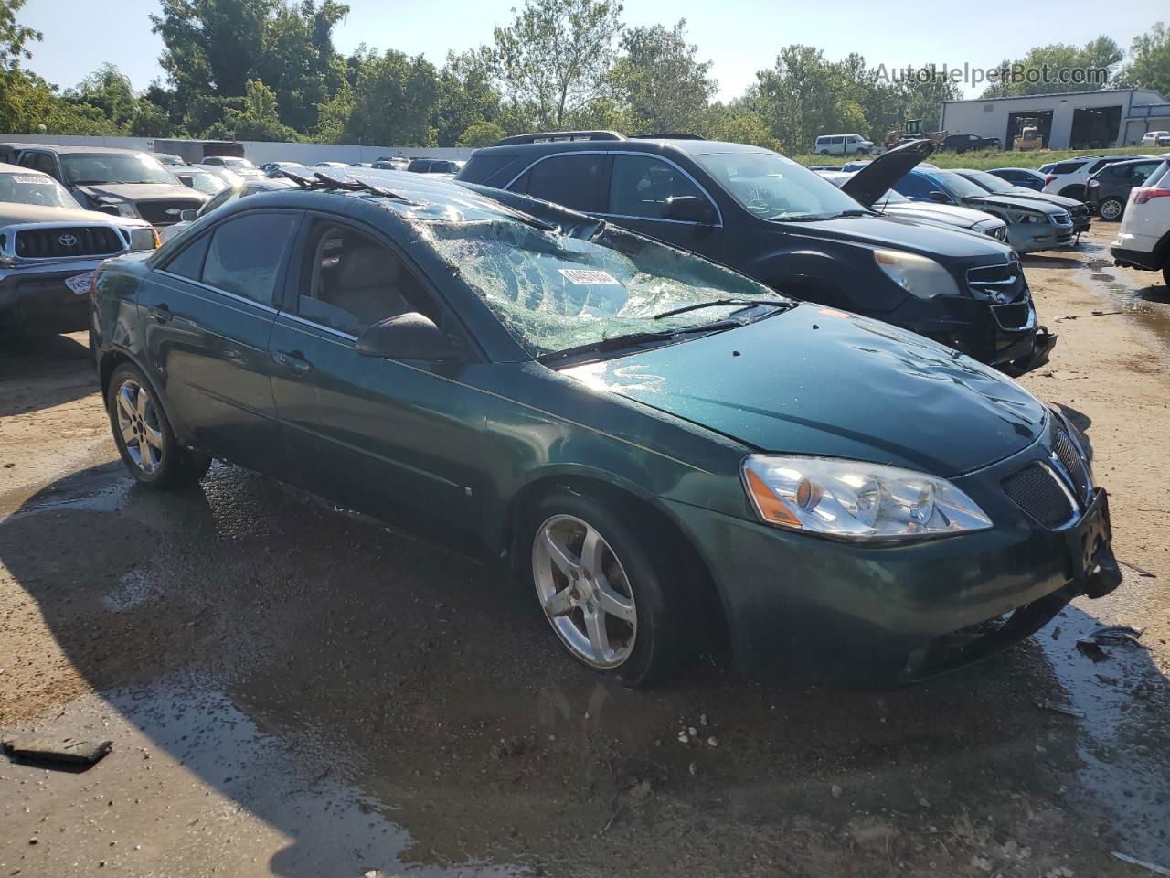 2006 Pontiac G6 Gt Green vin: 1G2ZH558964143093