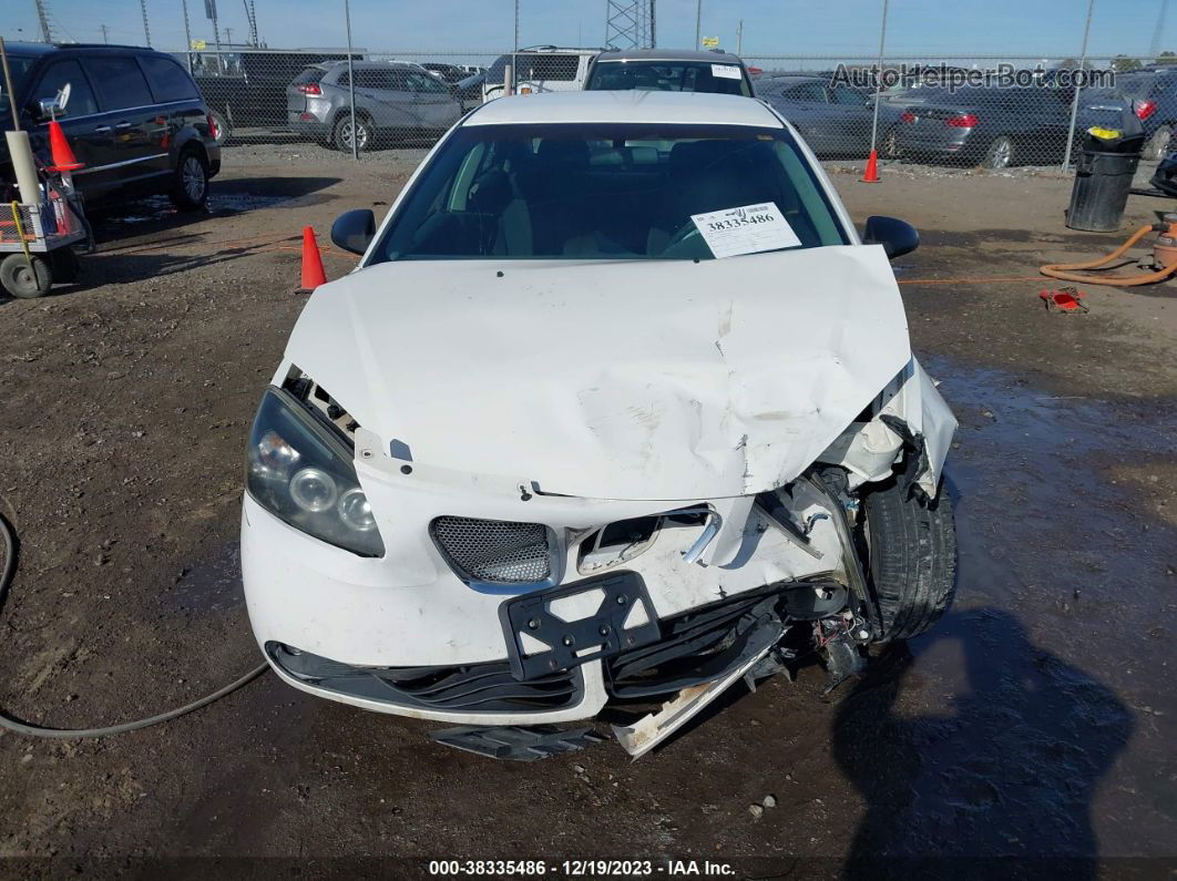 2006 Pontiac G6 Gt White vin: 1G2ZH558964163621