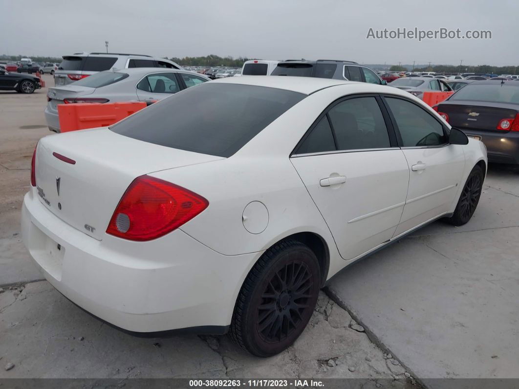 2006 Pontiac G6 Gt White vin: 1G2ZH558X64191668