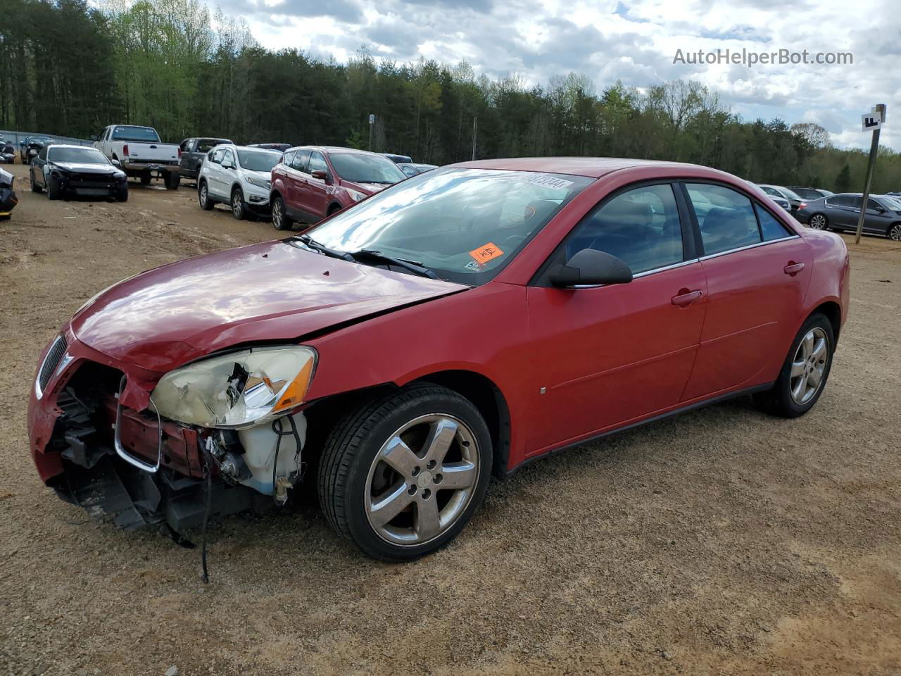 2006 Pontiac G6 Gt Red vin: 1G2ZH558X64225964