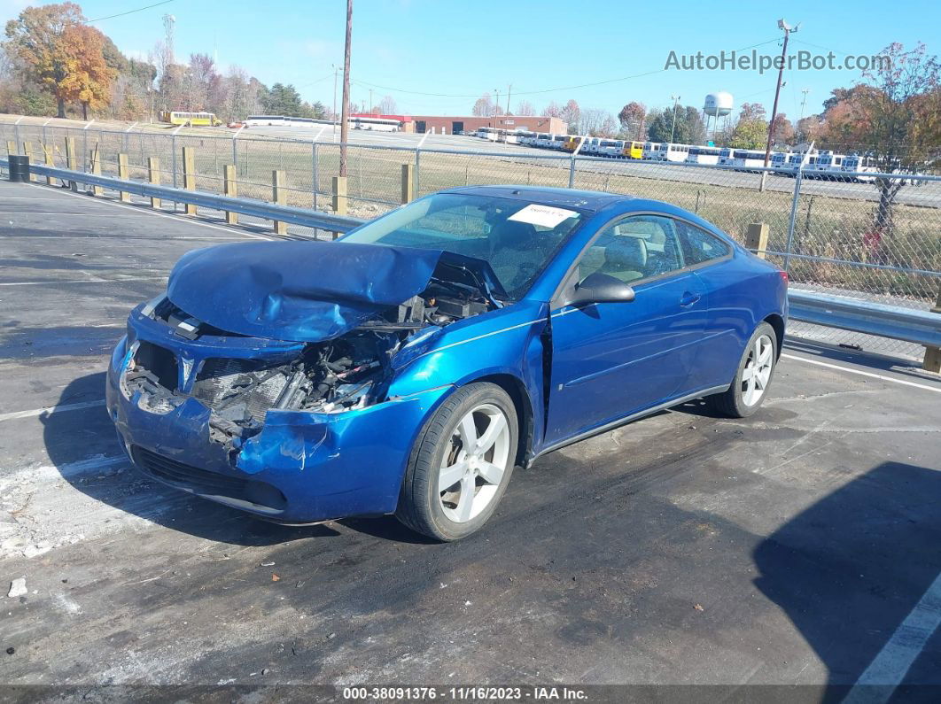 2006 Pontiac G6 Gtp Синий vin: 1G2ZM151764120886