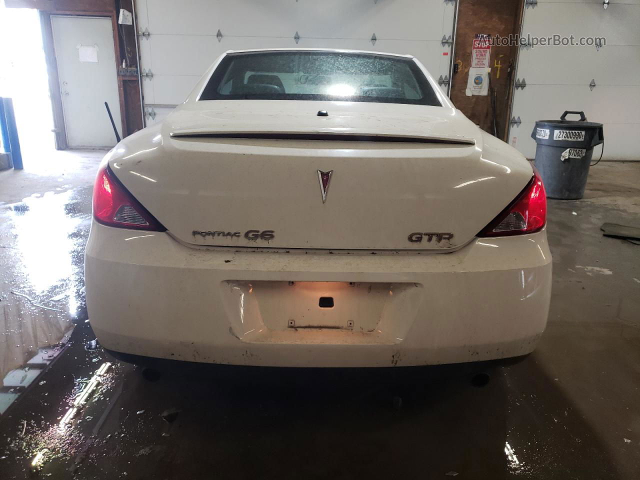 2006 Pontiac G6 Gtp White vin: 1G2ZM351264229977