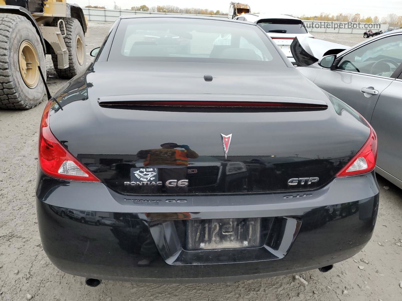 2006 Pontiac G6 Gtp Черный vin: 1G2ZM351464290702