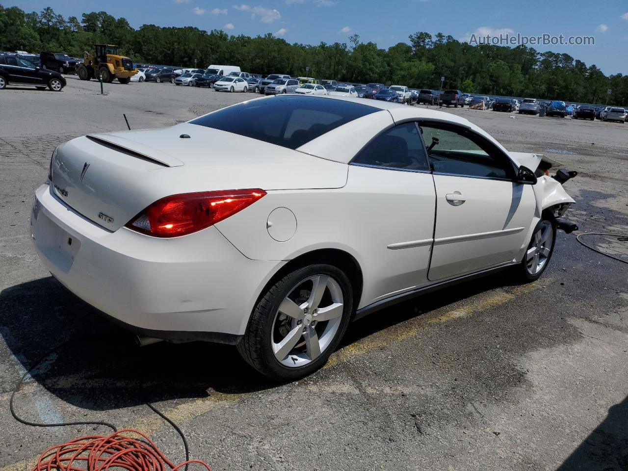 2006 Pontiac G6 Gtp White vin: 1G2ZM361064289013