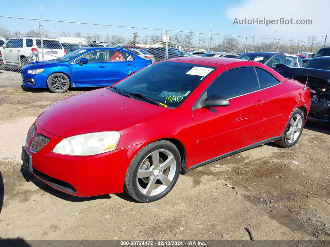 2006 Pontiac G6 Gtp Red vin: 1G2ZM361364291130