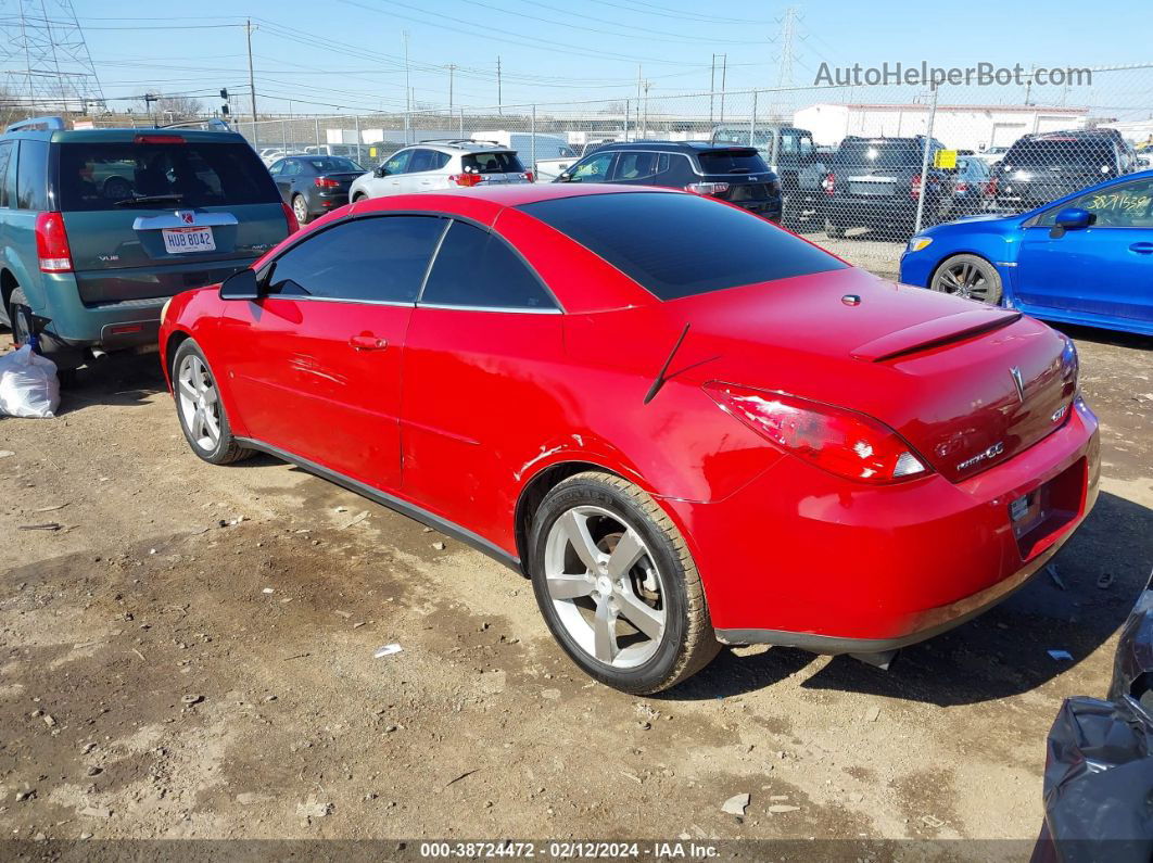 2006 Pontiac G6 Gtp Red vin: 1G2ZM361364291130