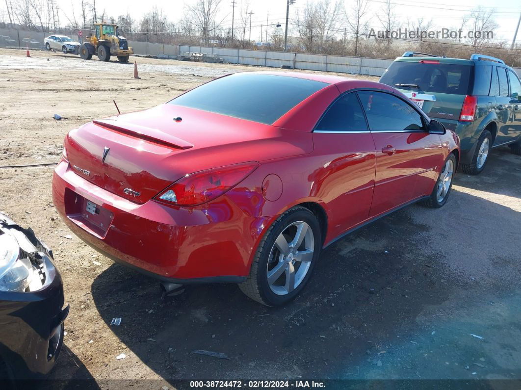 2006 Pontiac G6 Gtp Red vin: 1G2ZM361364291130