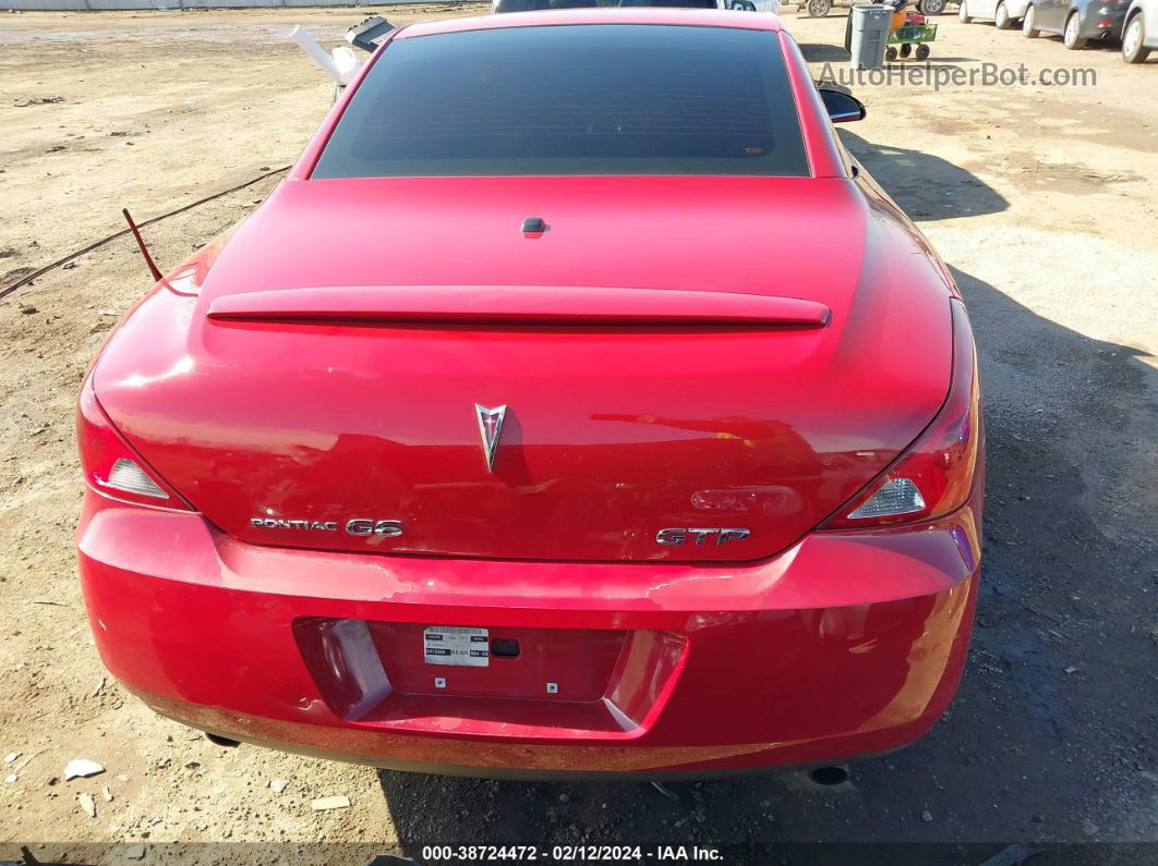 2006 Pontiac G6 Gtp Red vin: 1G2ZM361364291130