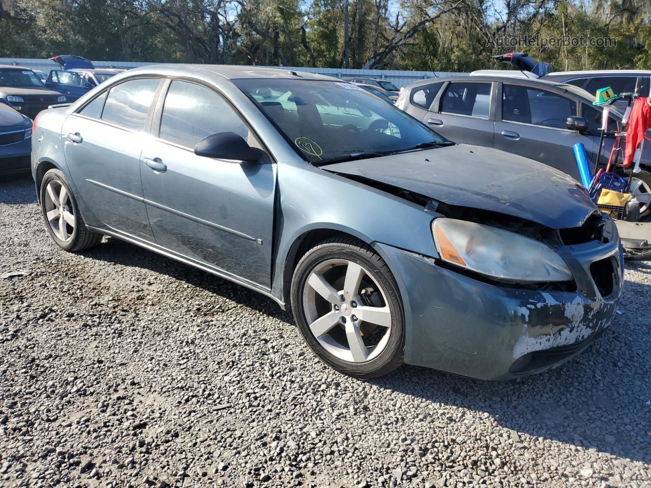 2006 Pontiac G6 Gtp Gray vin: 1G2ZM551064207181