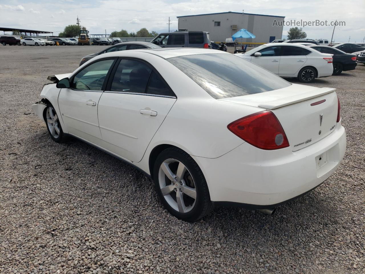 2006 Pontiac G6 Gtp White vin: 1G2ZM551364151141