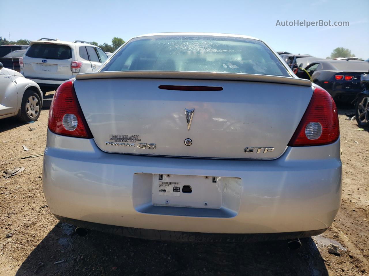 2006 Pontiac G6 Gtp Silver vin: 1G2ZM551664140554